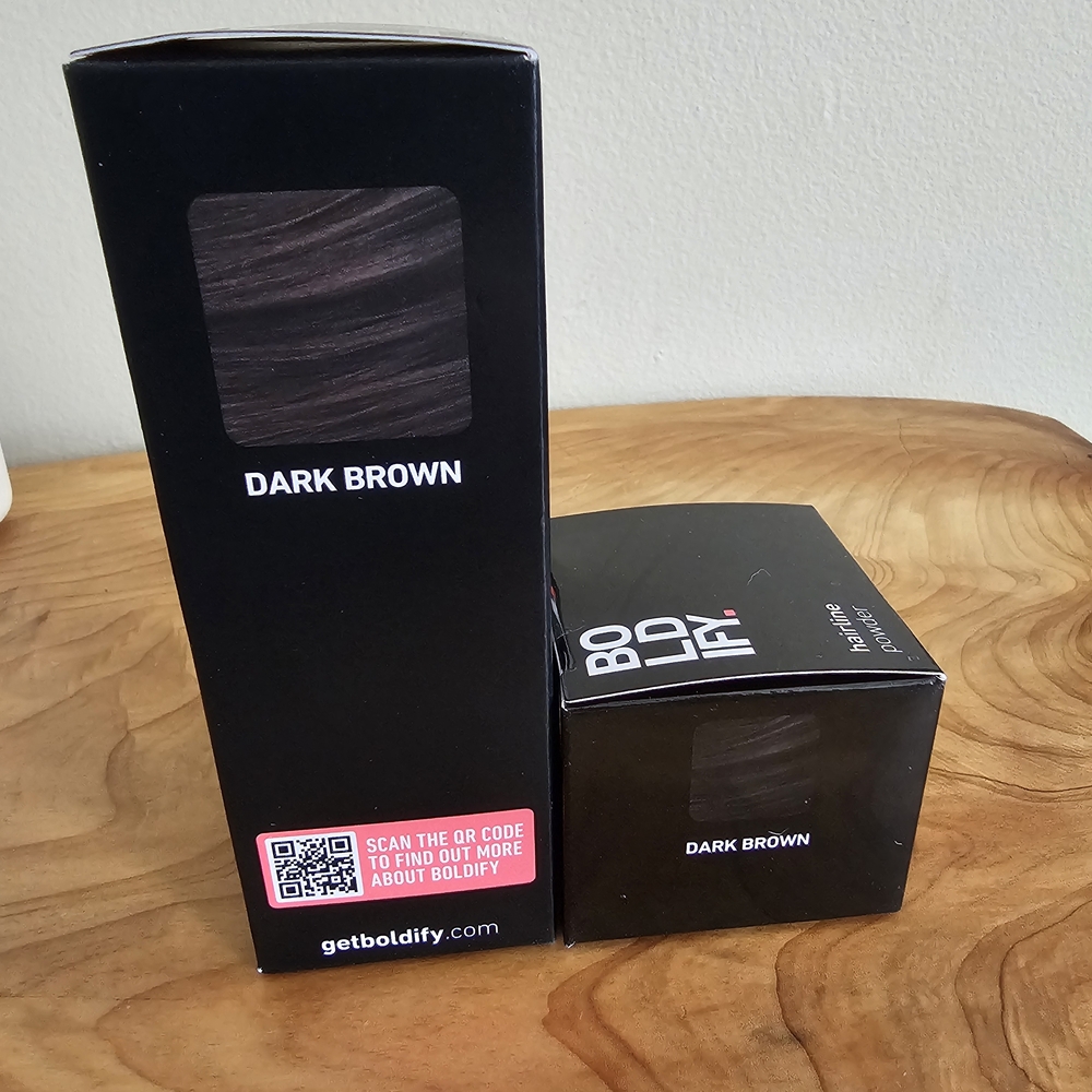Boldify Hair Thickening Fibers and Hairline Powder Set - Picture 2 of 2